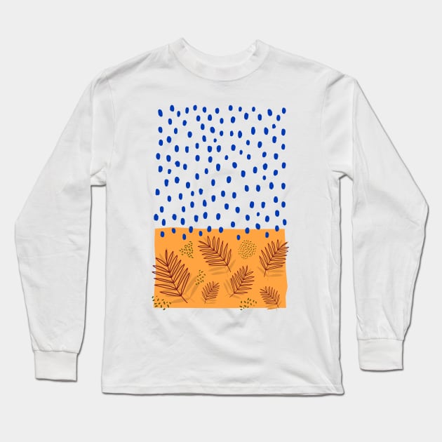 The Rain #1 Long Sleeve T-Shirt by worldnomadfolk@gmail.com